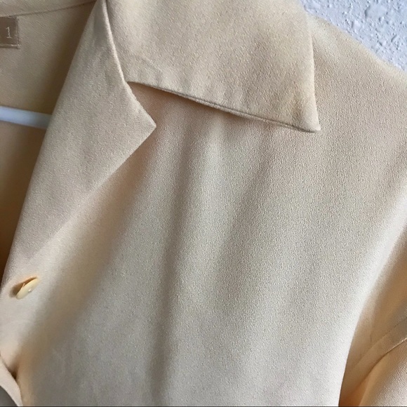 Studio 121 Silk Button Down Top* - Picture 3 of 8